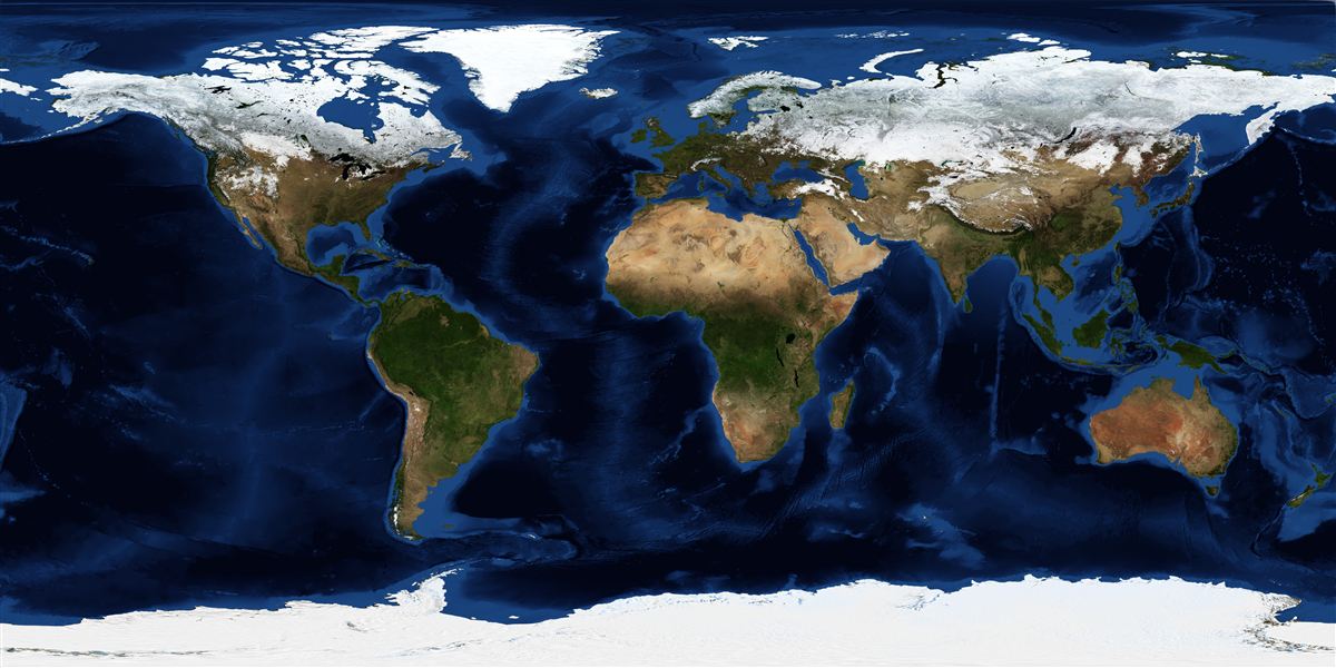 Υφήλιος — NASA Blue Marble